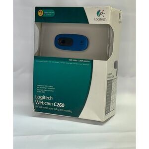Logitech Webcam C260 - Web Camera - Color - 1280 X 720 - Audio - USB 2.0